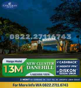 Harga Tanah Di Perumahan Citra Gran Cibubur Promo Free PPN pasti untung 300 Juta